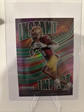 2023 Panini Prizm Draft Picks - Instant Impact Zay Flowers #II-13 Green Prizm 