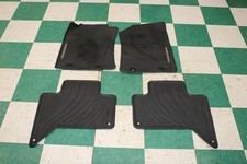 05-15 Tacoma Black Rubber Front Rear Lh Rh Floor Mats Liner Set 4x Oem Factory
