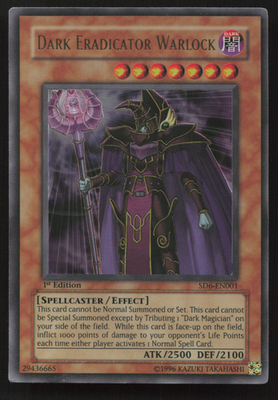 #ad Dark Eradicator Warlock SD6 EN001 Structure Deck: Spellcaster#x27;s Judgment 1st $7.99