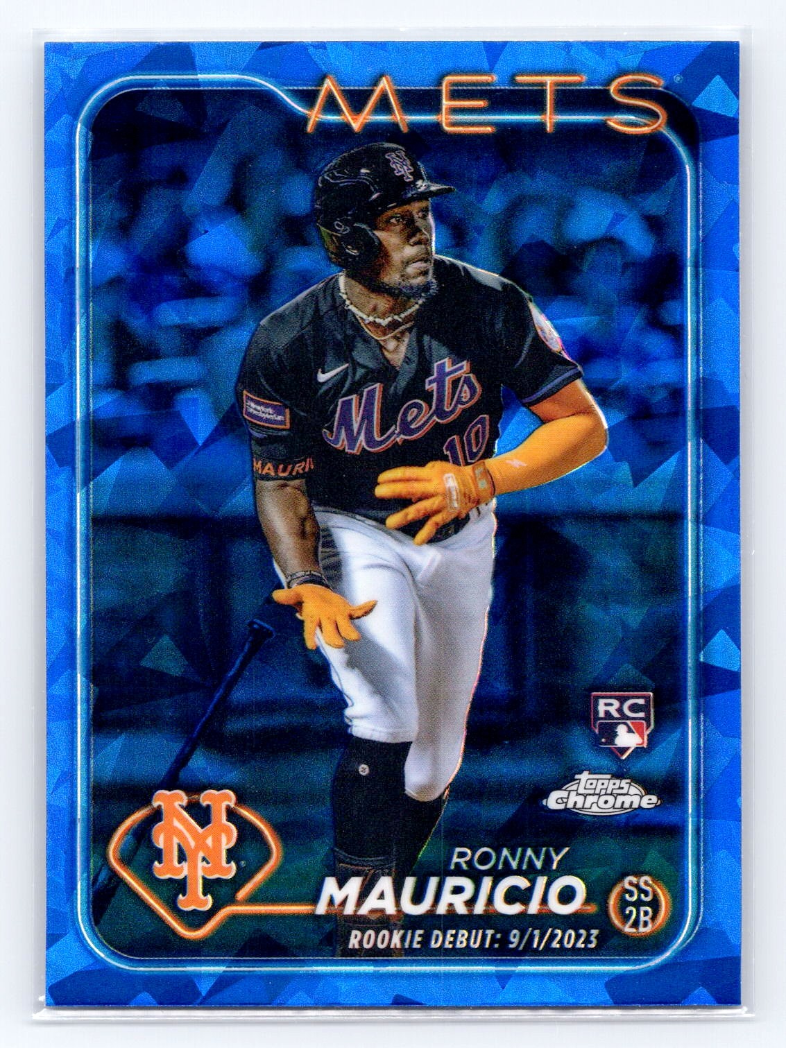 2024 Topps Chrome Update Sapphire Edition #USCS157 Ronny Mauricio