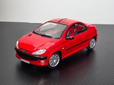 Auto Model Car 1/18 Welly Peugeot 206 CC