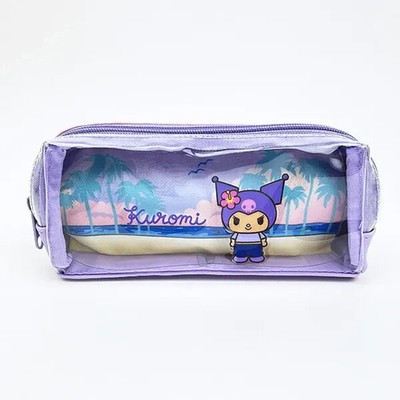 Sanrio Characters Kuromi Layered Pouch Suntan 2026 Summer JP LTD Original