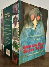 Richard Michelson / Animals That Ought To Be with paintings by Leonard 1st 1996
