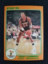 1985 Star team super TERRY CUMMINGS 5x7 card # 1   [C6]