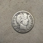 1899-S VG/FINE BARBER Quarter, Nice Original coin QA
