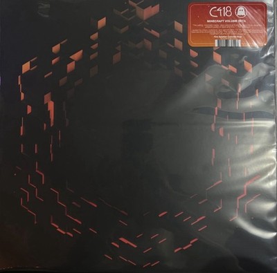 C-418 - Minecraft Volume Beta 2024 Vinyl, Album, LP, Red w/ Yellow Splatter Fire