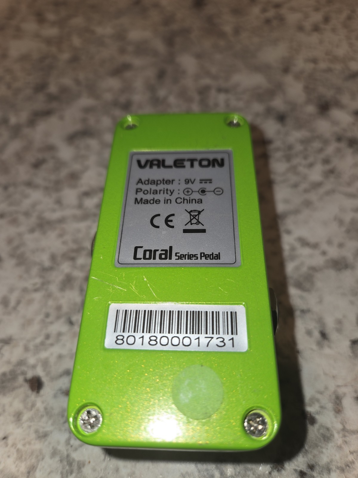 Valeton Lazaro Modern Fuzz Coral Series Effects Pedal Perfect working condition