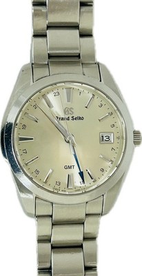 Used Grand Seiko SBGN011 9F86-0AF0 GMT Quartz Men's Watch | eBay