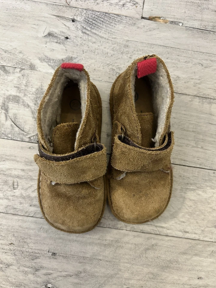 Botas Chukka Mini Boden de Gamuza Marrón para Niños - Bebé Niño Talla 23 (US 7) Foto 2 de 4