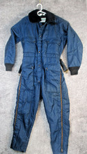 Walls Zero-Zone Mens Insulated One Piece Suit Warmer Coveralls Medium 38/40 Vtg