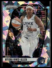 2024 Panini Prizm WNBA #20 Myisha Hines-Allen Ice Prizms