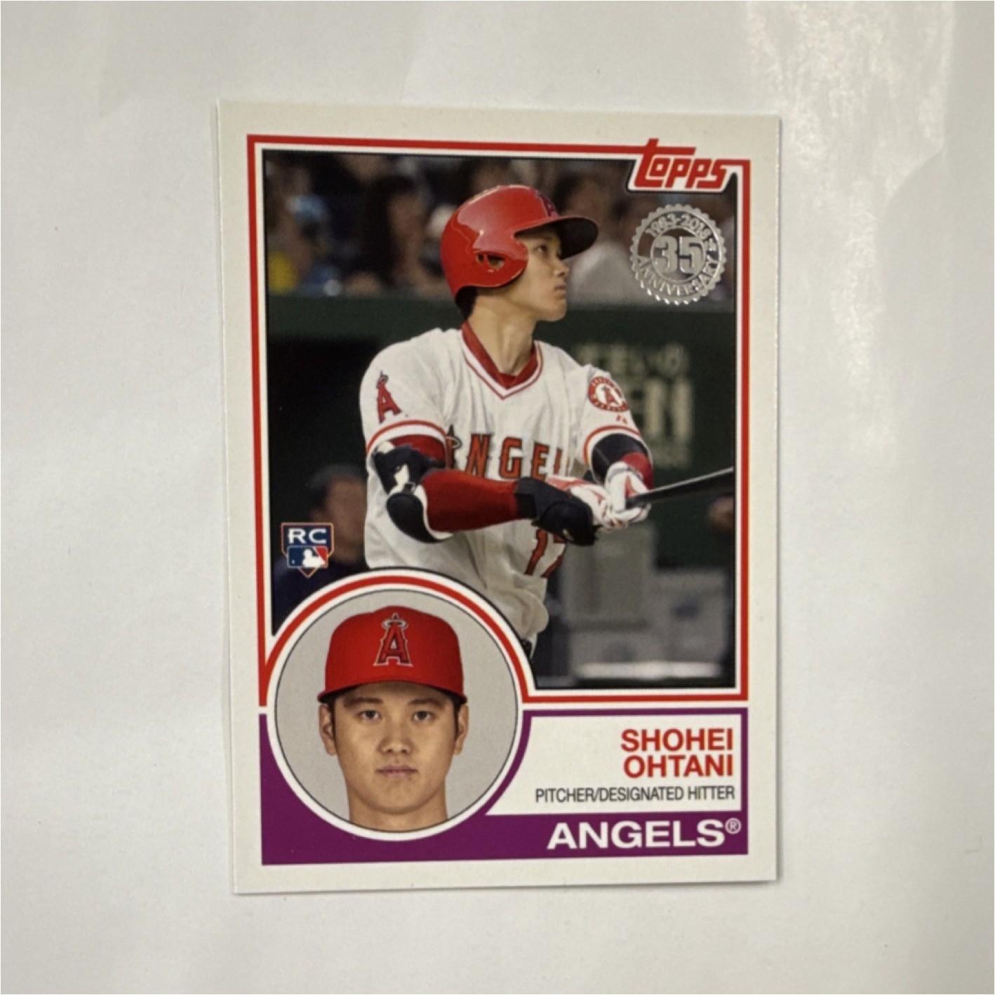 2018 Topps 1983 Design Rookies Shohei Ohtani Rookie #83-1 Angels MLB RC