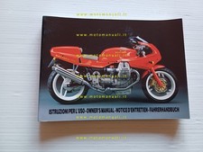 Moto Guzzi 1000 Daytona 1992 manuale uso manutenzione libretto originale