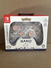 Pokemon Pikachu Garden Nintendo Switch Wireless Nano Controller PowerA - SEALED
