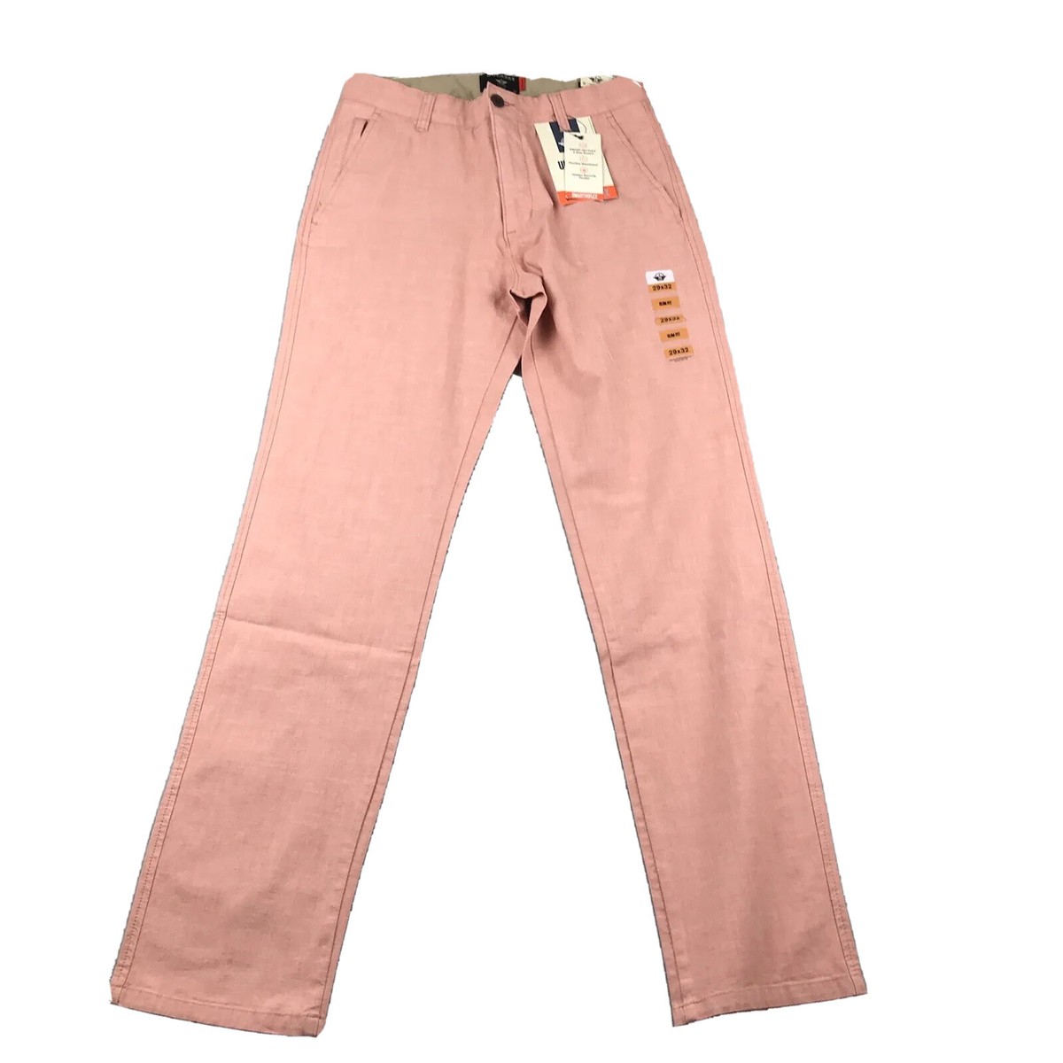 パンツ 90s DOCKERS Two tuck Chino pants Dockers Pants Mens 29X32 Salmon Pink Smart 360 Flex Ultimate