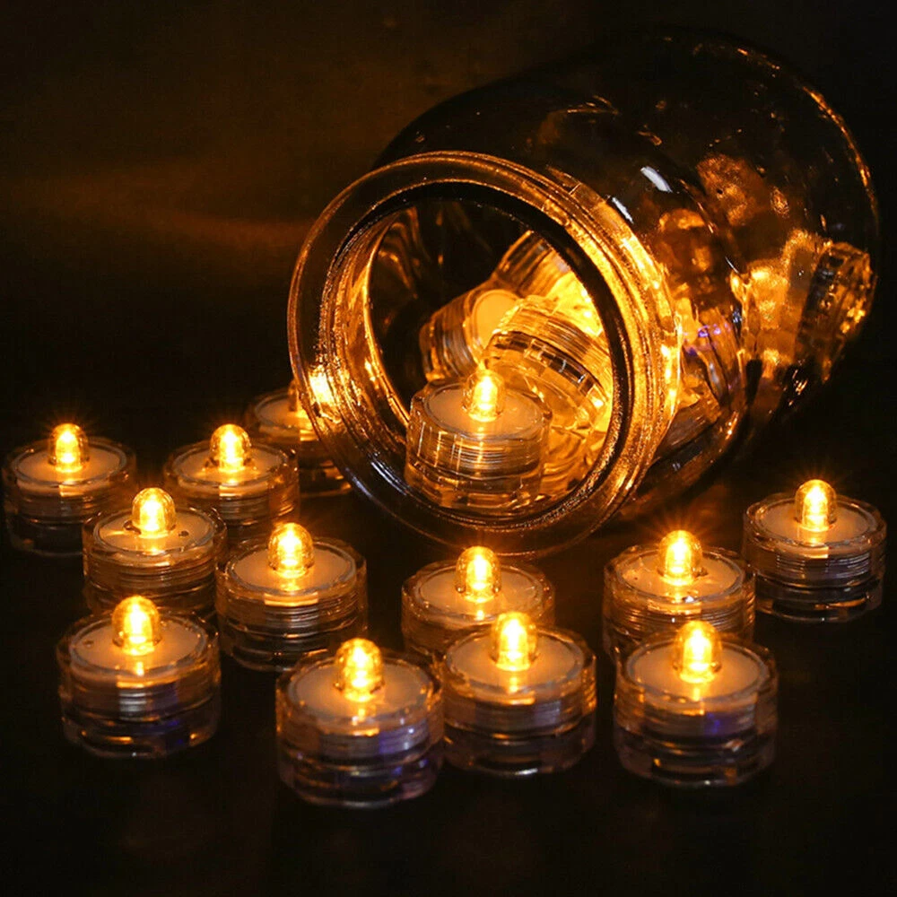 Bright battery 2024 tea lights