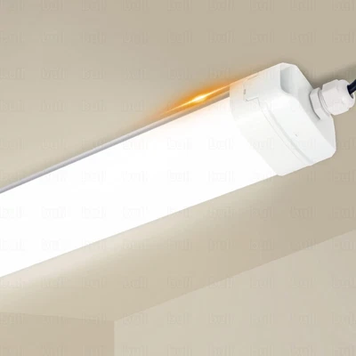 LEADGOODS Lámpara de bañera LED lámpara de techo sótano lámpara de habitación húmeda taller tubo 120/150CM