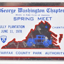 1978 Ford Model A Restorers Club Fairfax County Park Chantilly Sully Plantation