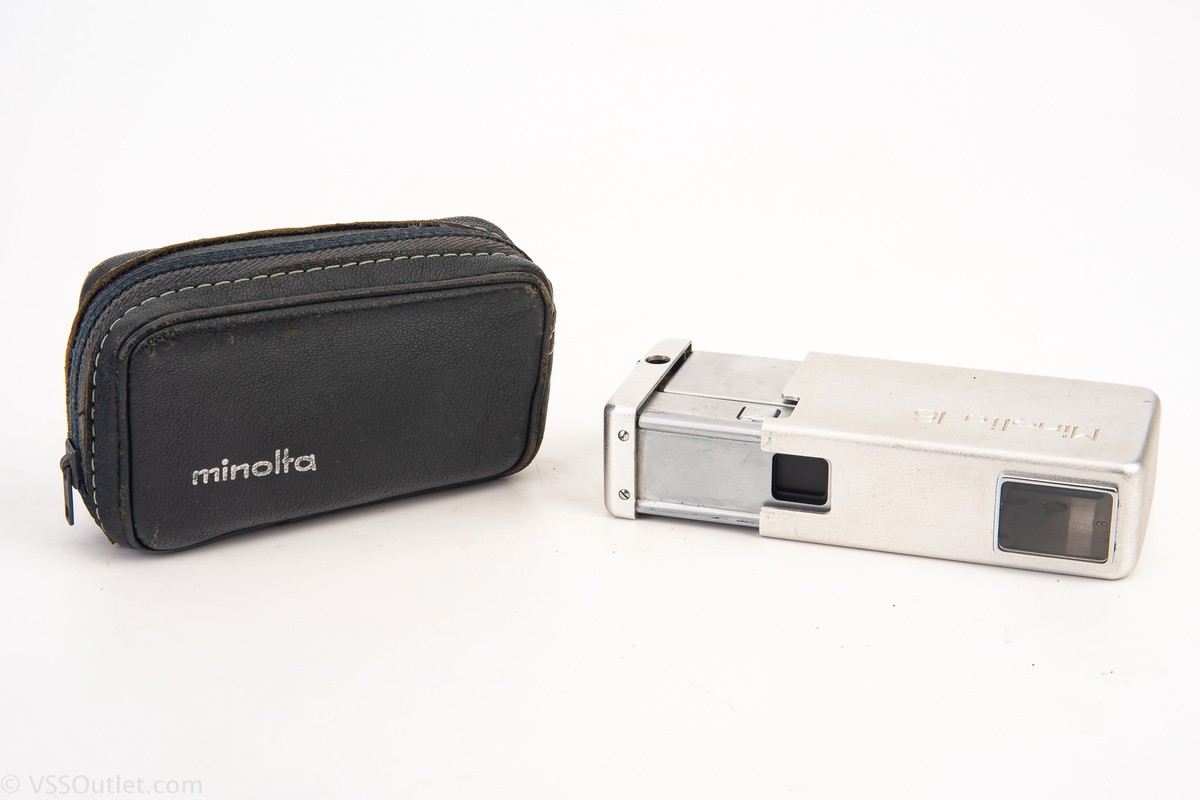 Minolta 16 16mm Film SubminiatureSpy Camera w Rokkor 25mm