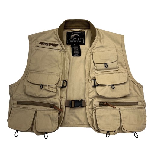 Gilet De Pêche White River Fly Shop Journeyman – Maille Marron, 2XL, Vintage, Neuf