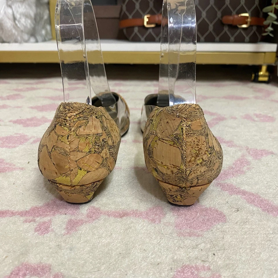 Puntera plana Van Eli punta transparente hecha en Italia 7,5 M Foto 2 de 4