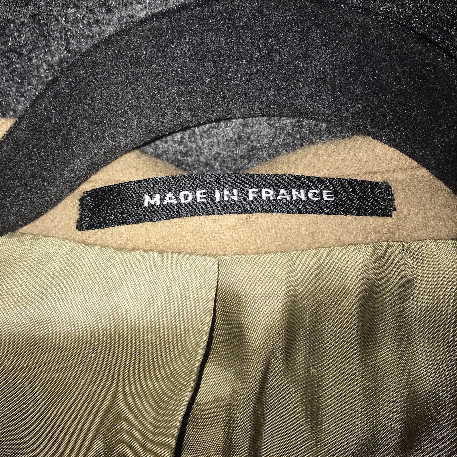 Giacca cappotto sportivo blazer Yves Saint Laurent YSL vintage marrone bottoni *difetti