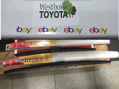 2008-2019 Toyota Highlander OE OEM type Sightline Wiper Blade Kit Genuine  