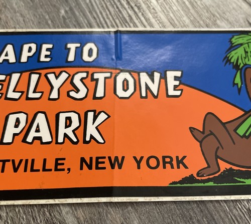 Vtg Lot. JELLYSTONE PARK YOGI BEAR Patch & 2 Decals… - Picture 5 of 7