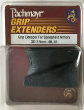 Pachmayr 03895 Grip Extendsion Springfield XDS Polymer Black Finish 2 Pack