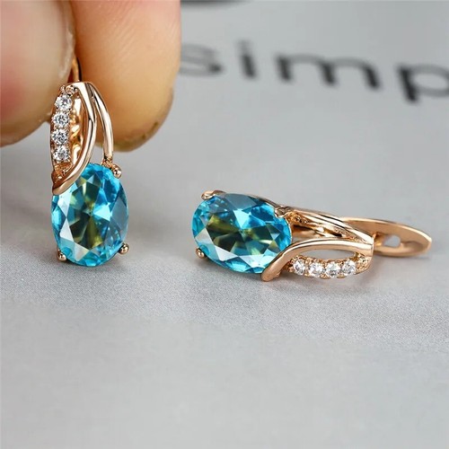 Aretes Argollas En Oro 14k Pendientes Joyería Fina De Moda Regalos Para Mujer To - Imagen 26 de 42