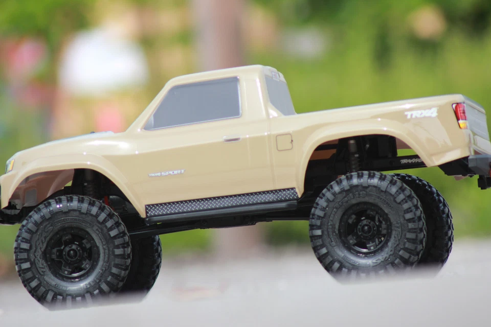 Traxxas 82024-4 Tan Sable TRX-4 Sport Pickup Robot 1:10 Rtr 2,4GHz Neuf IN Ovp - Photo 3/4