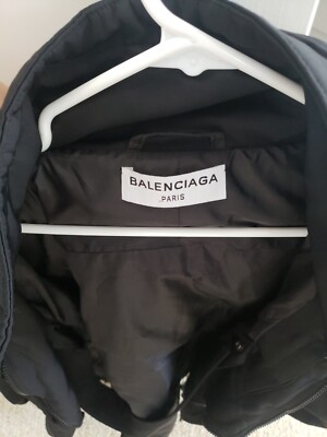 BALENCIAGA スウィングジャケット　Cシェイプ Balenciaga Old Logo Swing Parka Jacket C Shape Balenciaga