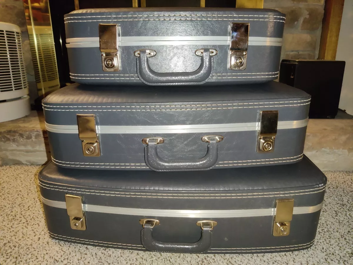 Vintage suitcase sales set
