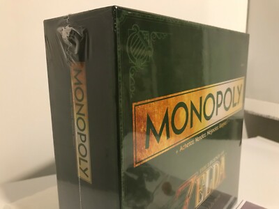 Monopoly Zelda Édition Limitée – Version Française, 1ère édition Boîte Carrée, Neuve Sous Cellophane