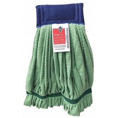 Tough Guy 6Dml7 5 In Tube Wet Mop, 14 Oz Dry Wt, Quick Change Connection,