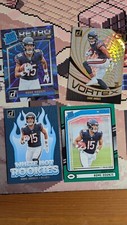2024 Panini Donruss Rome Odunze 10 Card Rookie Lot White Hot Vortex Retro Green