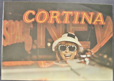 1967 Ford Cortina 20pg Brochure GT Saloon Estate Car British Excellent Original