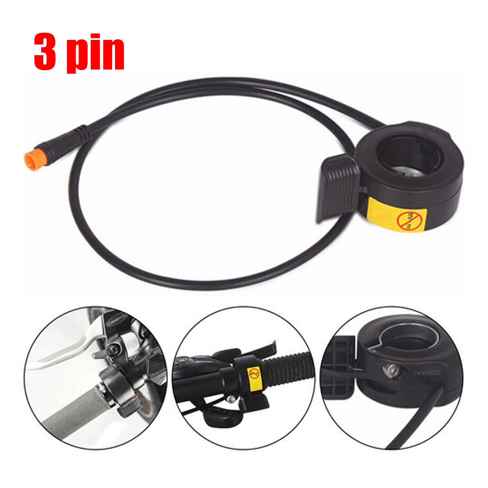 Thumb-Finger Trigger Throttle Left Right Electric Bike Ebike Electric-Scooter