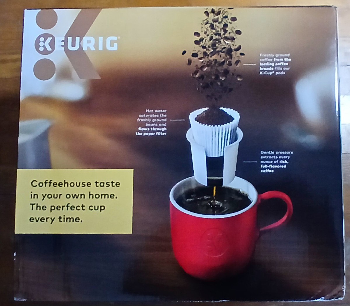 matte black single serve mini keurig