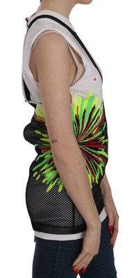 Haut Femme Sans Manches Dsquared2 Noir | Taille US XS / IT 38 | Matière 90% Nylon 10% Spandex | Neuf Sans étiquettes
