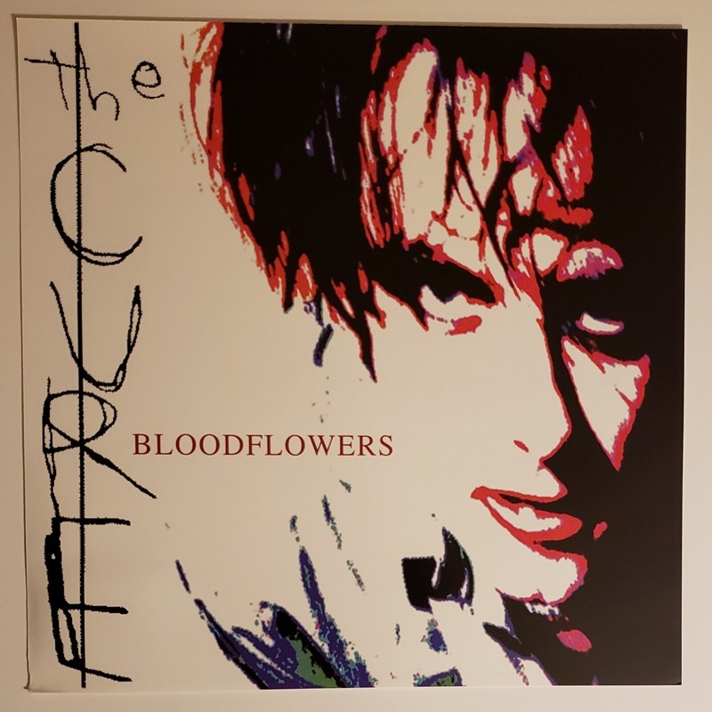 The Cure Bloodflowers Double-sided Promotioal Artwork 12"×12" Mint