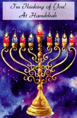 POPULAR GREETINGS I'm Thinking of You At Hanukkah - HN03-1701