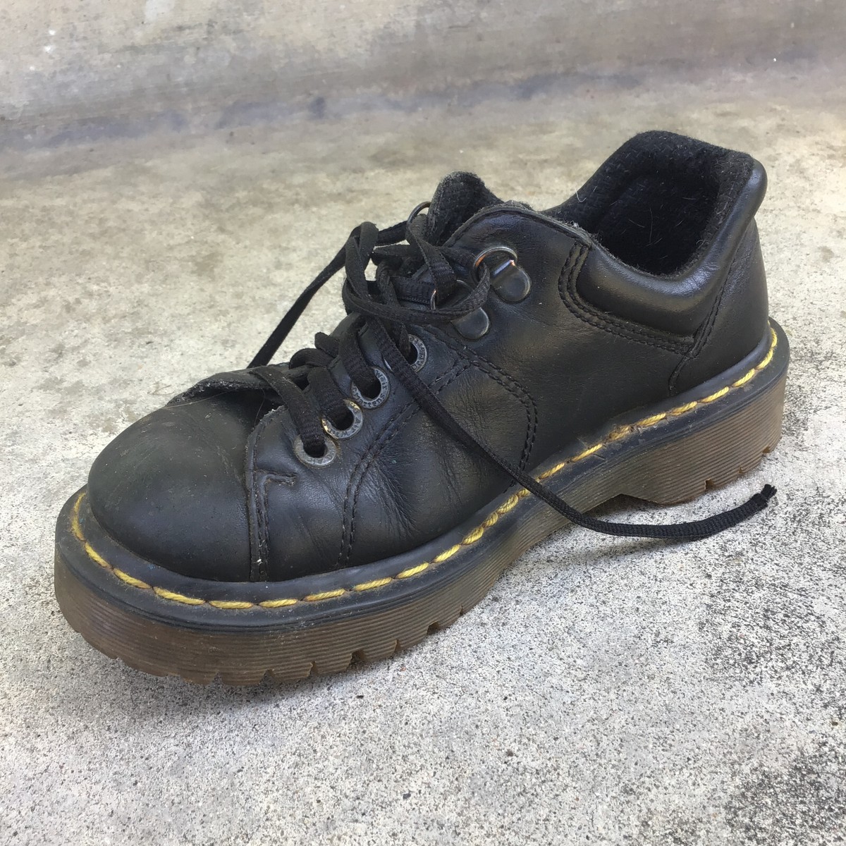 Vtg Dr Martens 8312 Oxford Chunky Casual Shoes Men Sz 4 Women Sz 5