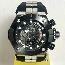 INVICTA 30316 MARVEL PUNISHER Men's 52mm Black Sea Hunter LE/3K Strap Watch