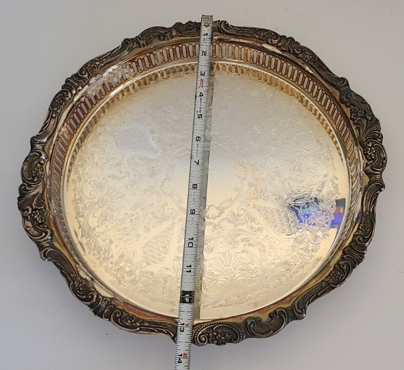 Wallace Baroque 289 Silverplate Vegetable Service Without