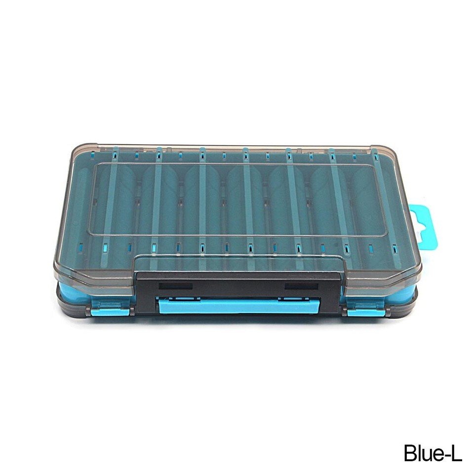 Double Sided Fishing Tool organizer Fishing Tackle Box Lure Hook