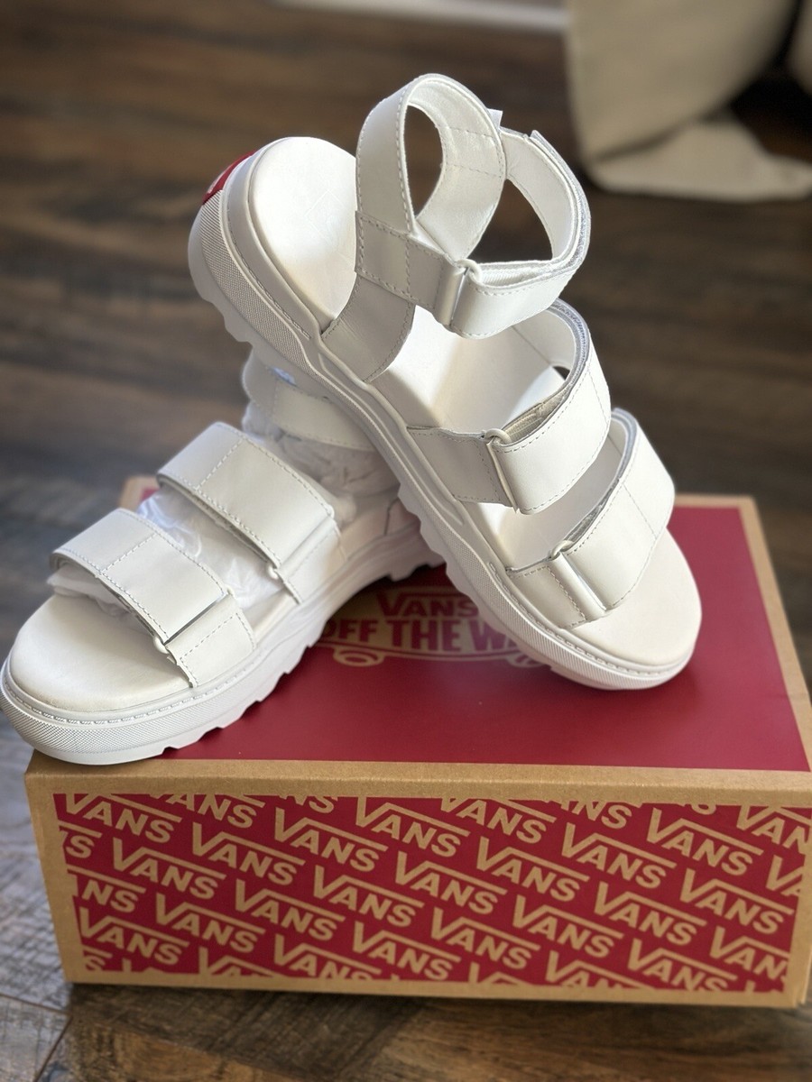 m*様 AlexanderWang Vannaミュール/パンプス/38/WHT/ Womens Vans Colfax Sandal True White Leather Strappy Sandals Shoes