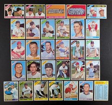 1966 Topps Baseball Starter Set 30 Cards