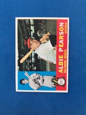 1960  TOPPS #241 ALBIE PEARSON   NRMT-MT ! SET BREAK  **SMS CARDS**