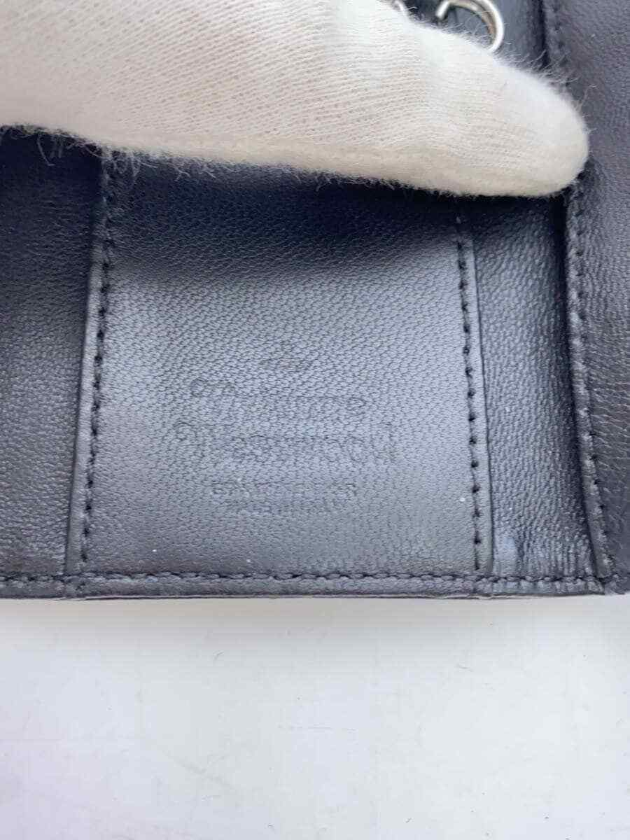 Vivienne Westwood Wallet with Scratches - Black Men's Key Vivienne Westwood Wallet with Scratches - Black Men's Key